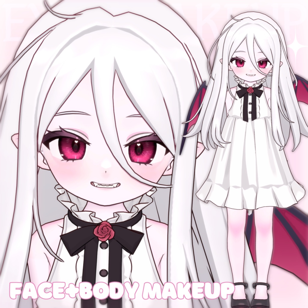 【Nochica | ノーチカ】Eye+Makeup+Body blush