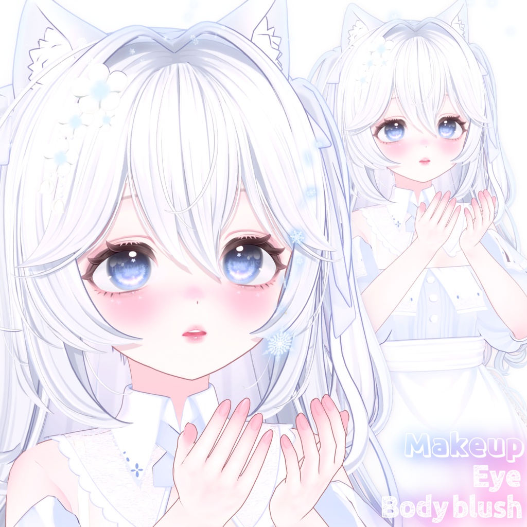 【リナシータ | Rinasciita】SNOW Makeup+Eye+Body blush