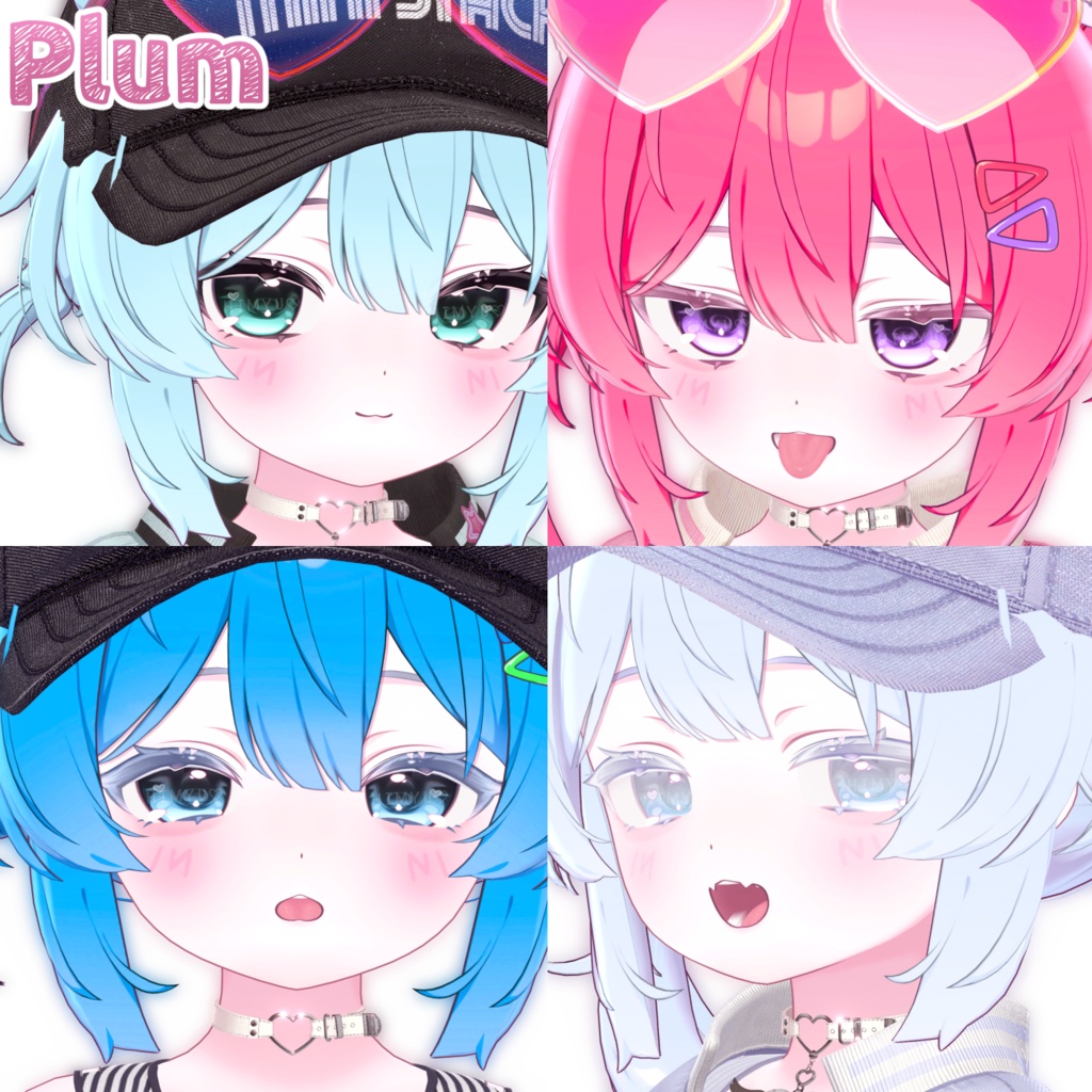【ショコラ Chocolat🩷プラムPlum】SoDA🫧 Makeup+Eye+Body blush