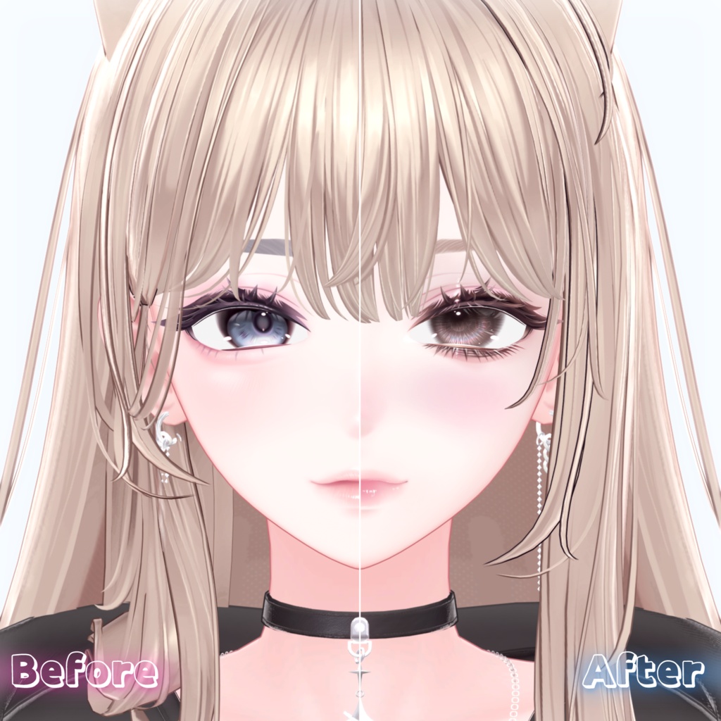 【海咲/Misaki】Makeup+Eye Texture