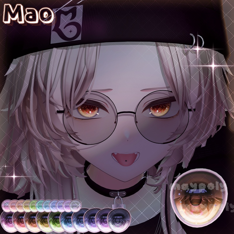 ✨💎𝐆𝐄𝐌 Eye Texture【16アバター】