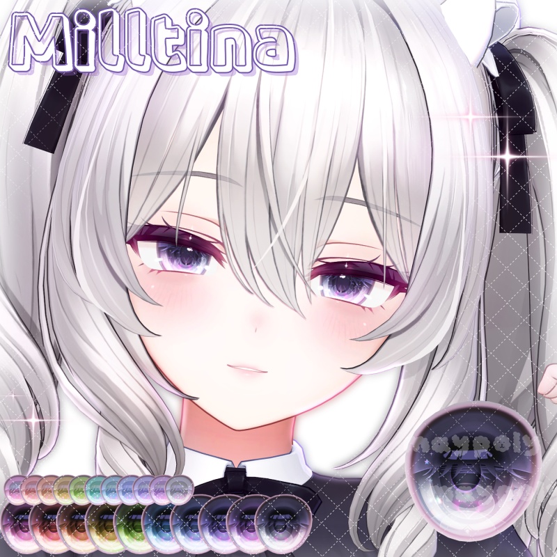 ✨💎𝐆𝐄𝐌 Eye Texture【16アバター】