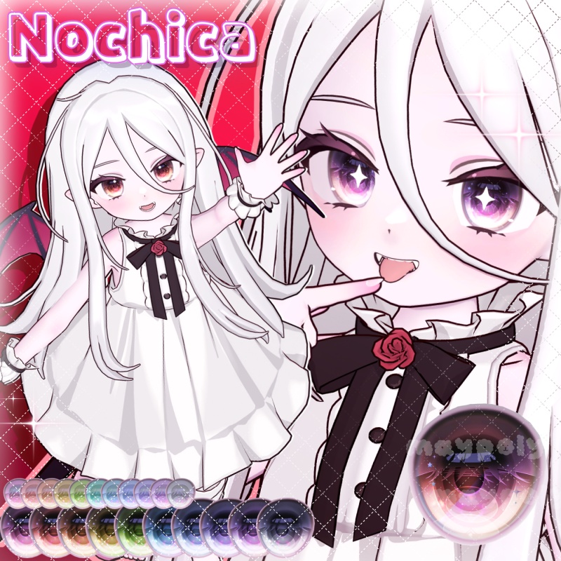 【リュミィ追加】✨💎𝐆𝐄𝐌 Eye Texture【29アバター】