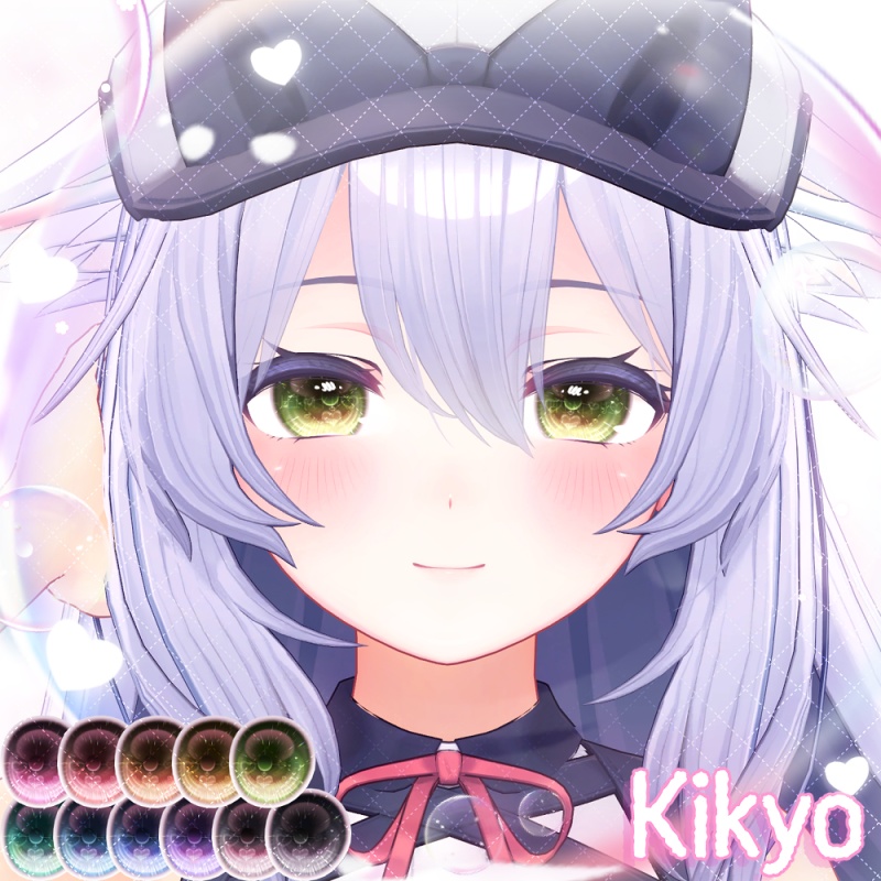 【輝夜追加】🫧ぽろぽろ Eye Texture💧【24アバター】