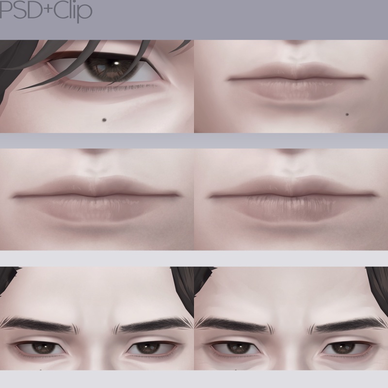 【SALE】【霧島/KIRISHIMA】Makeup+Eye Texture