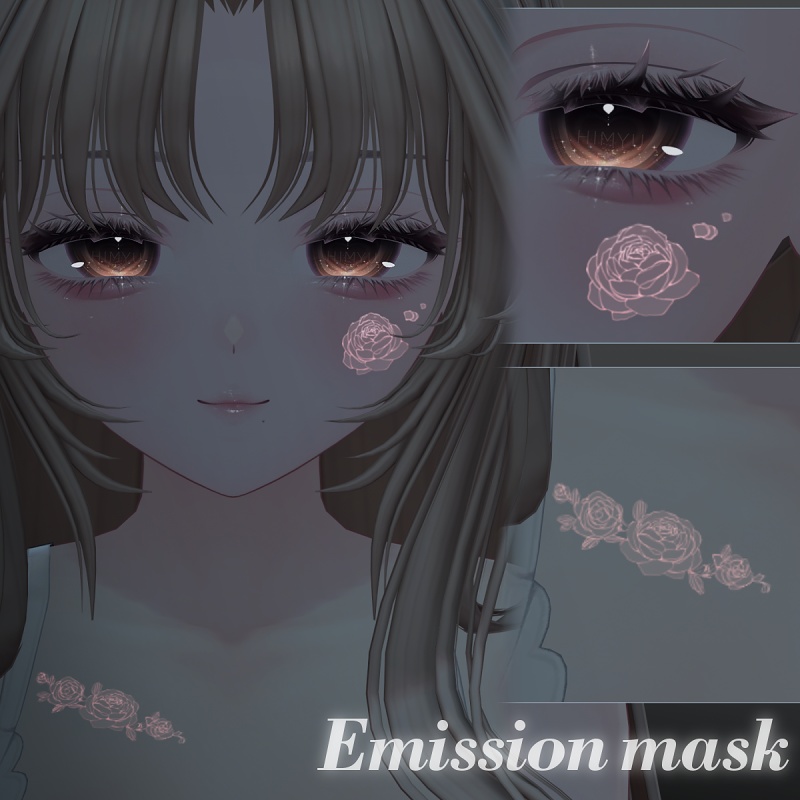 【SALE】【6アバター】🌹Ranunculus Makeup+Eye+Bodyblusher
