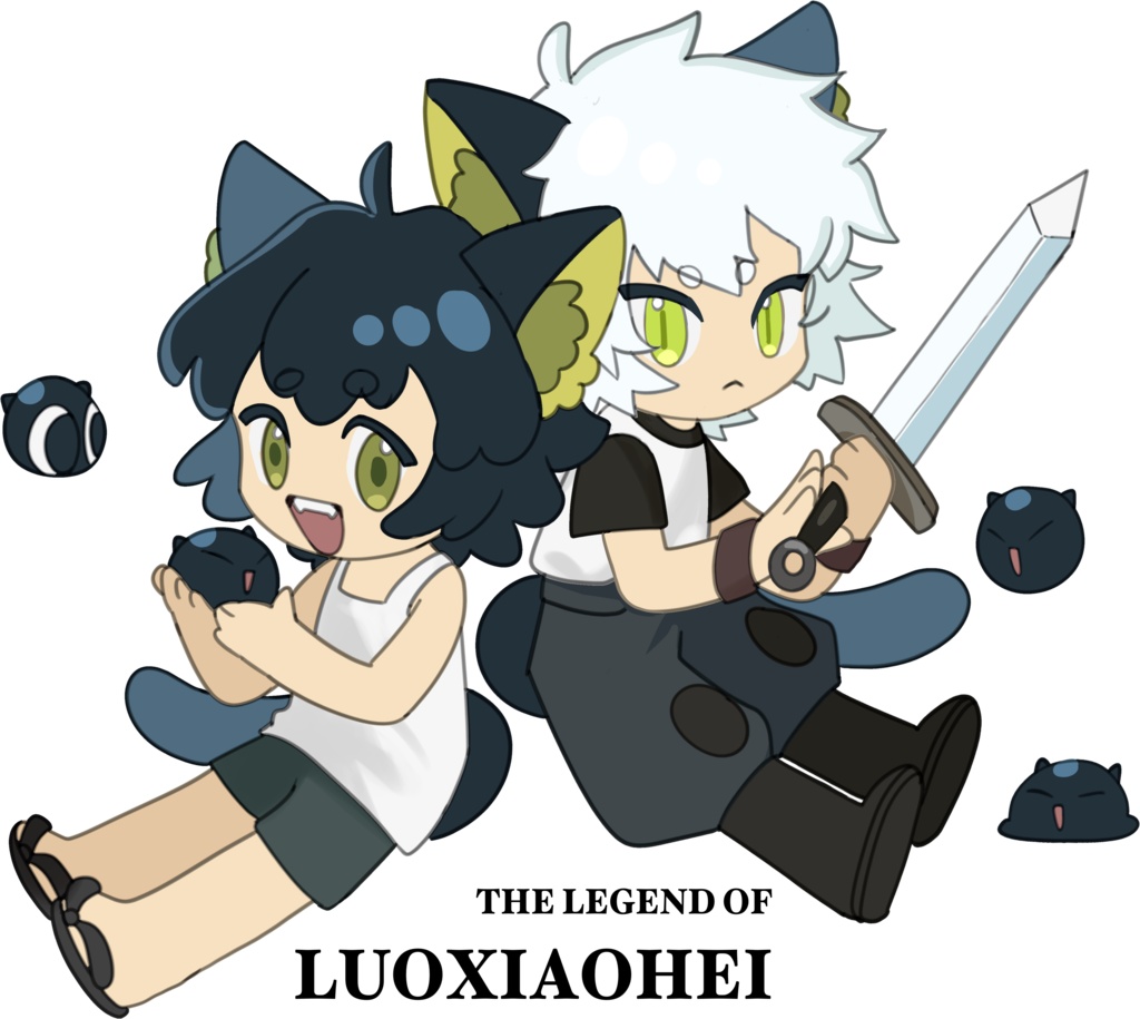 【アクリルフィギュア 】羅小黒戦記 ロシャオヘイ