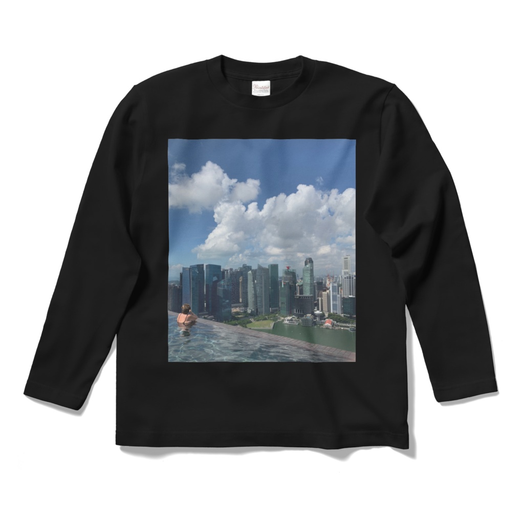 roof pool ロングTシャツ