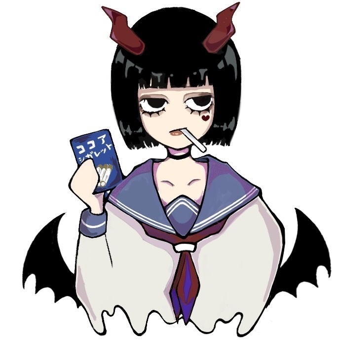 あくまちゃんアクリルキーホルダー