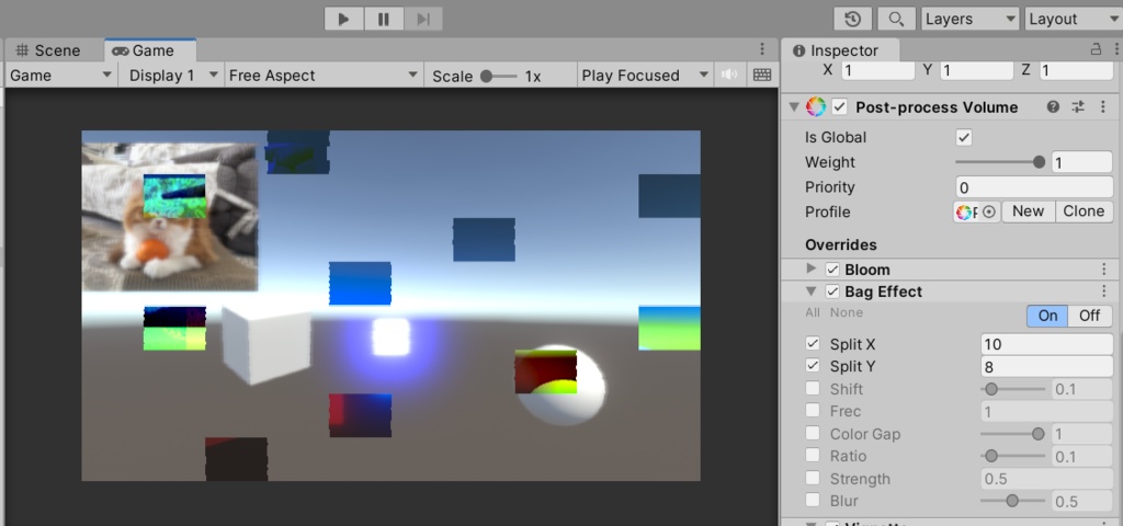 【Unity】バグ風シェーダー