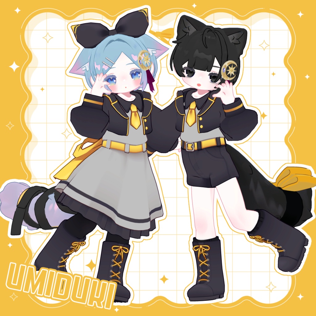 ふんわりミッドナイトハニー【10アバター対応】