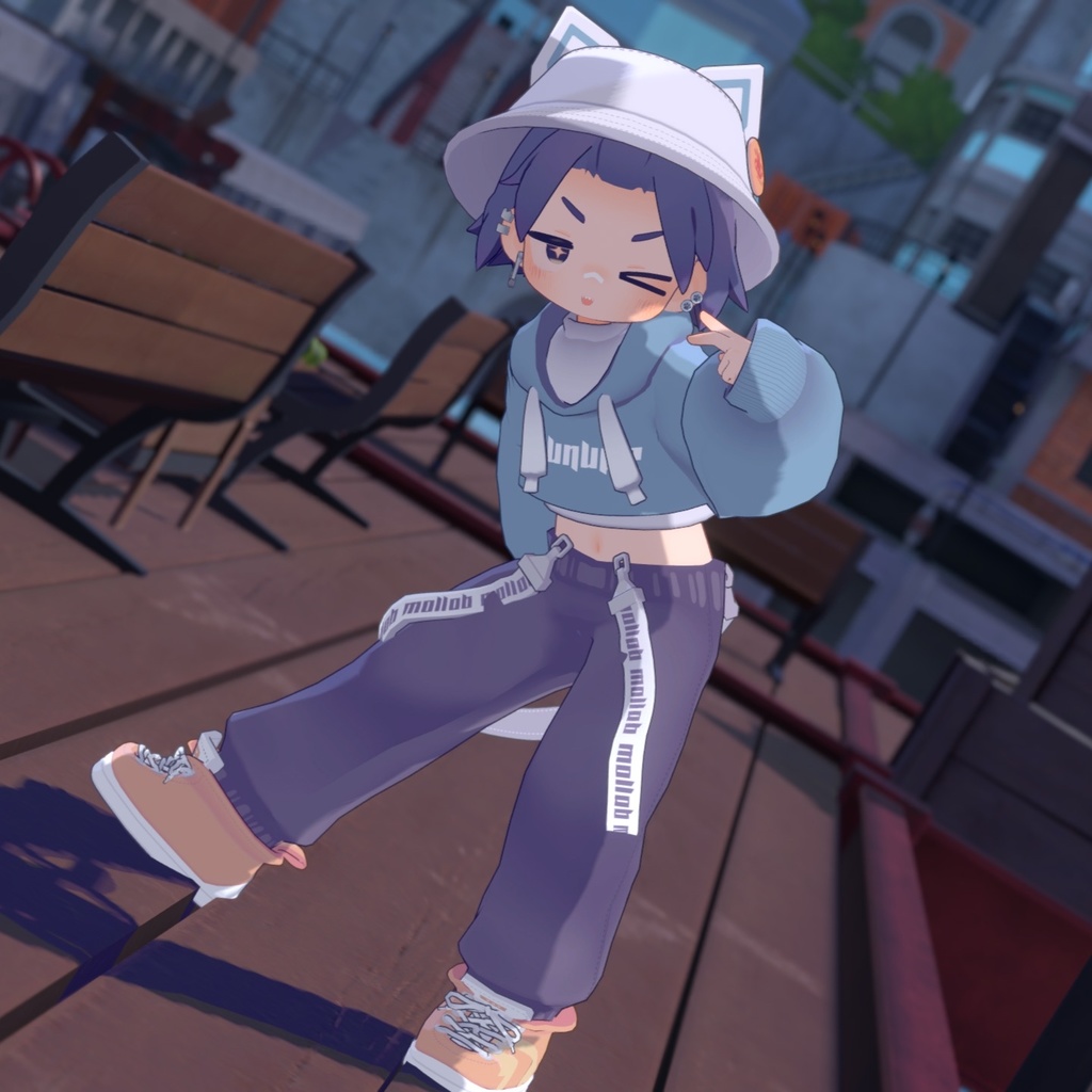 ネコミミストリート【13アバター対応】