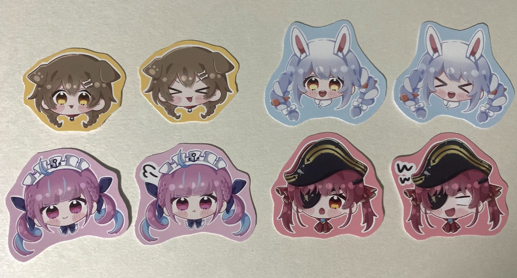 【非公式】ホロライブメンバー ステッカー