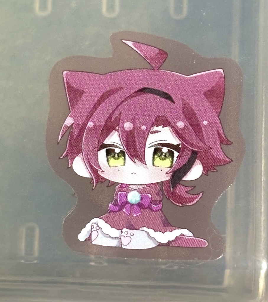 【在庫処分価格】原神 ねこみみ ステッカー