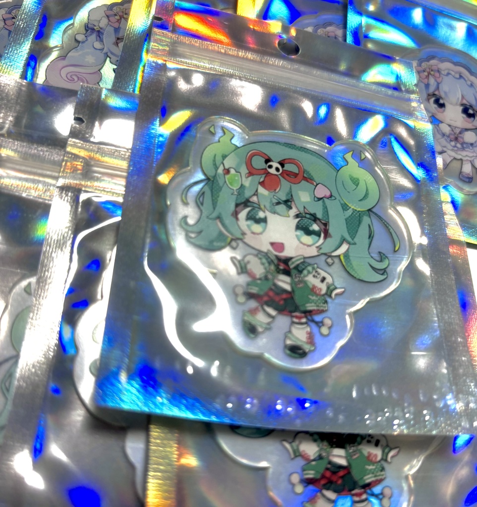 初音ミク アクリルシール