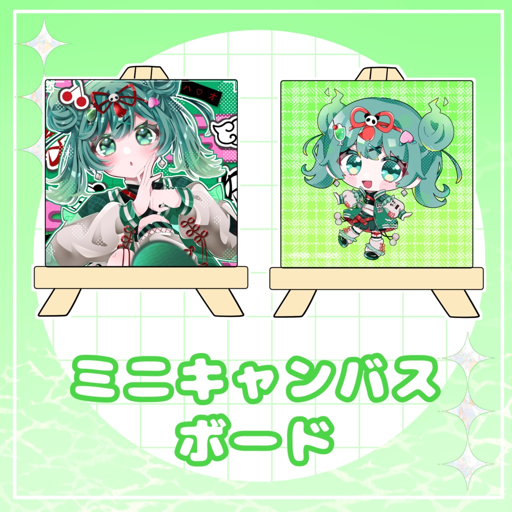 初音ミク ミニキャンバスボード
