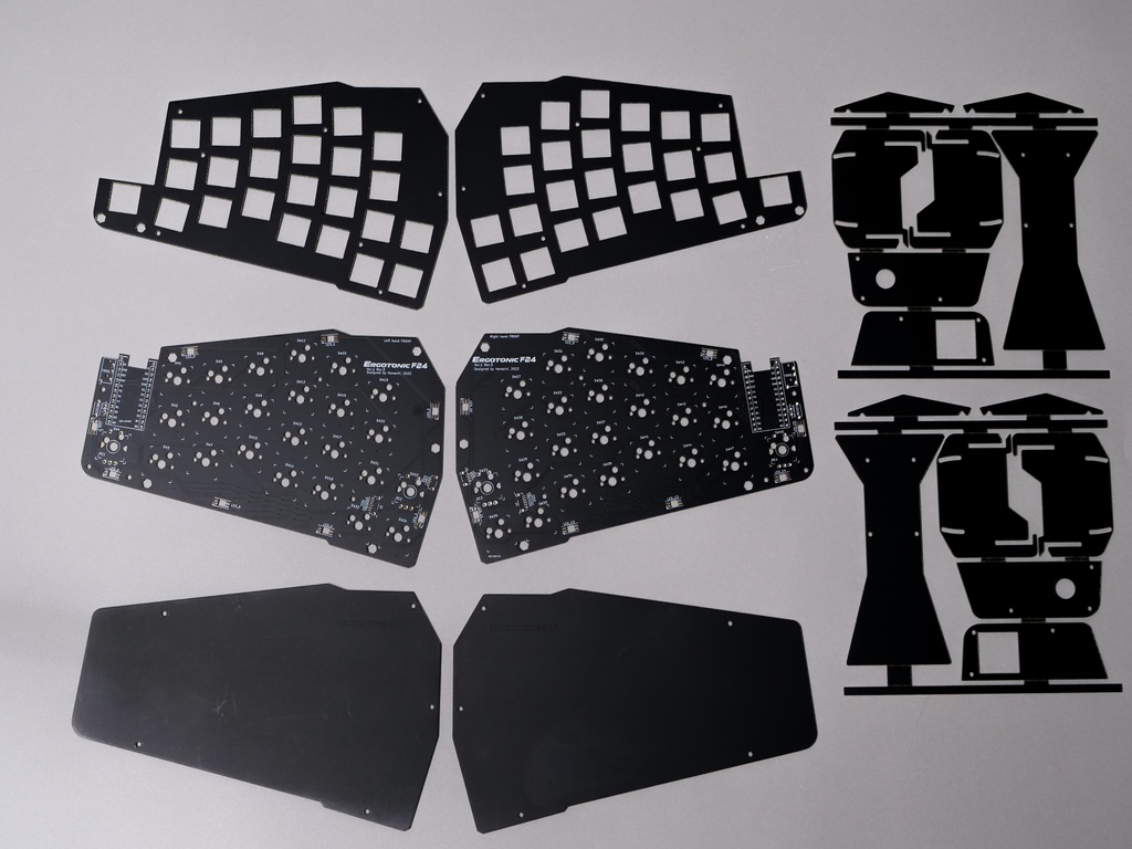 Ergotonic F24 キーボード自作キット