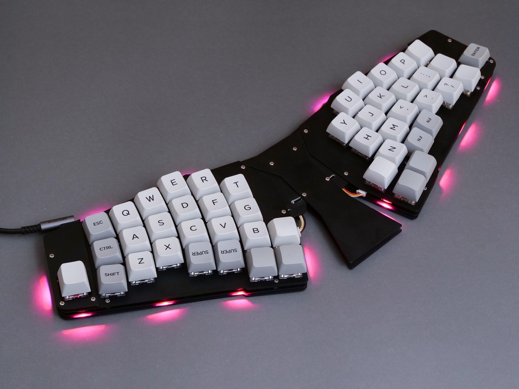 Ergotonic F24 キーボード自作キット