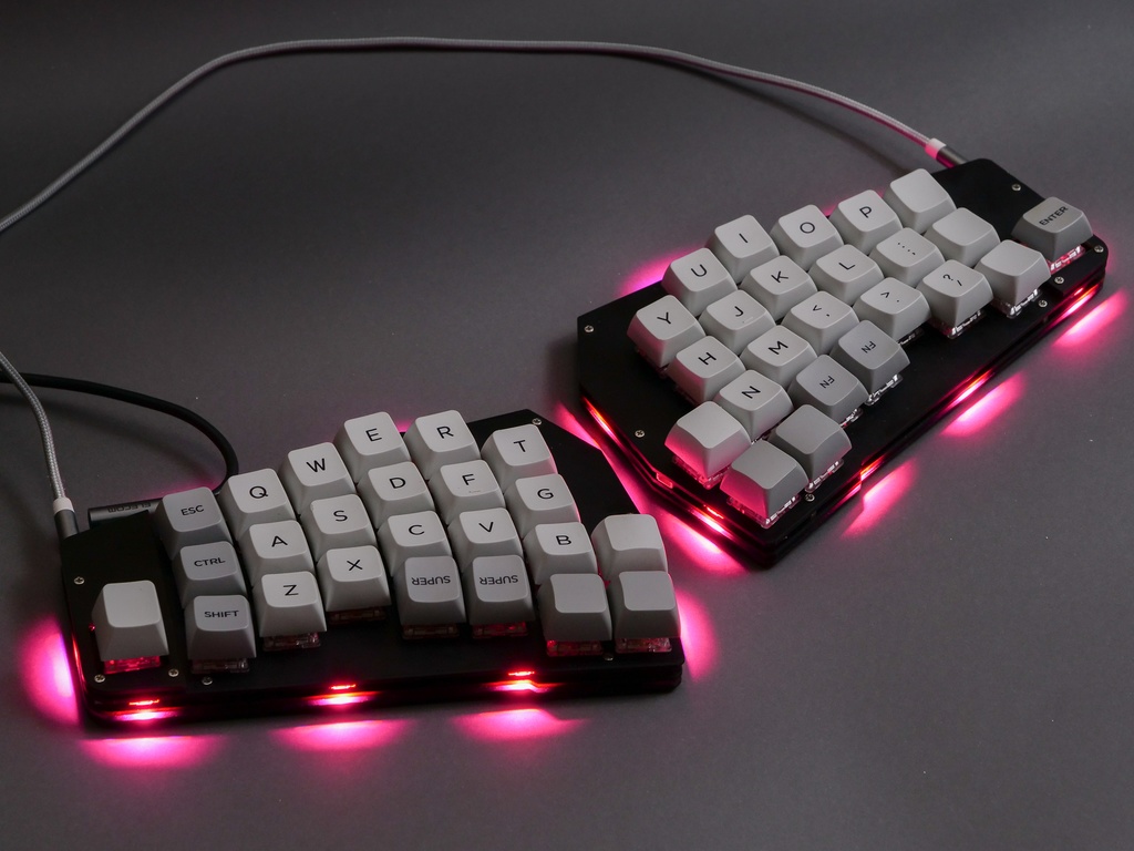 Ergotonic F24 キーボード自作キット