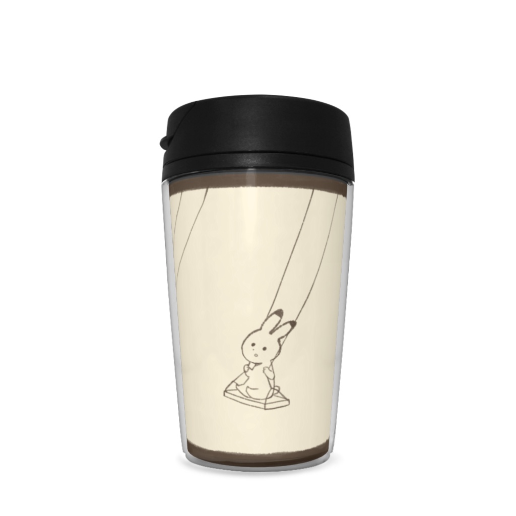 虚無顔うさちゃんタンブラー