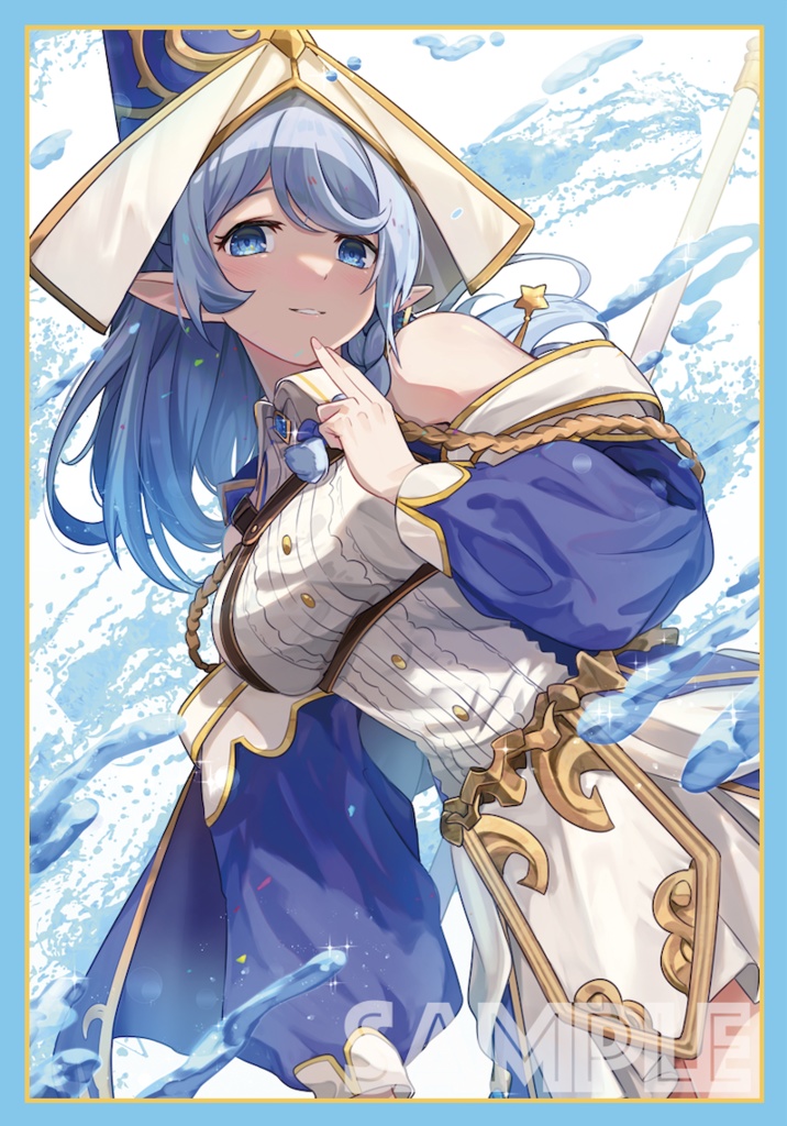 「エアこみトレ」【TCGスリーブ】水遣い