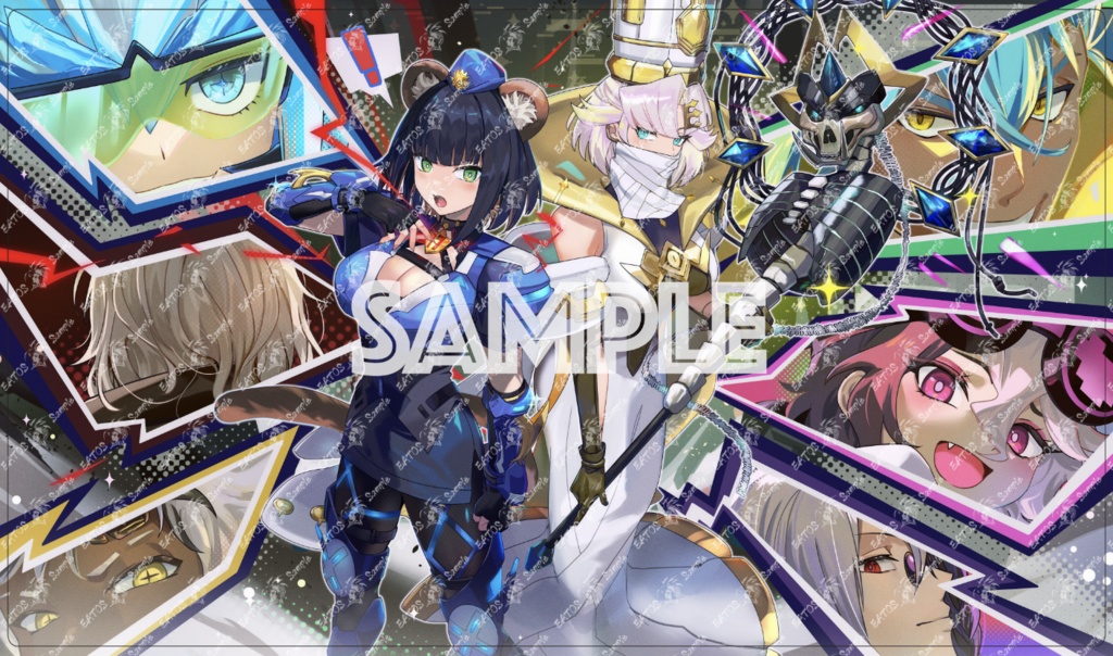 「エア夏コミ」【プレイマット】K9VS