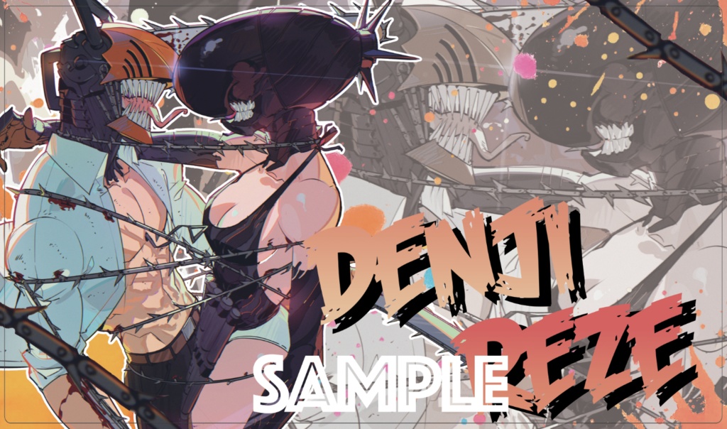 「エア冬コミ」【プレイマット】Love Bomb