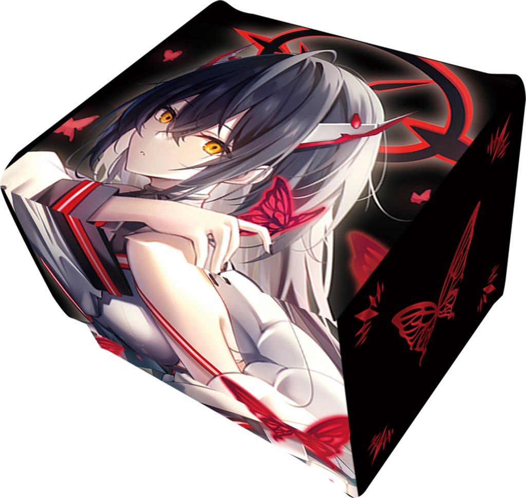 「エアコミ1」【光る合皮製マグネット繋ぐデッキケース】アルティサリア