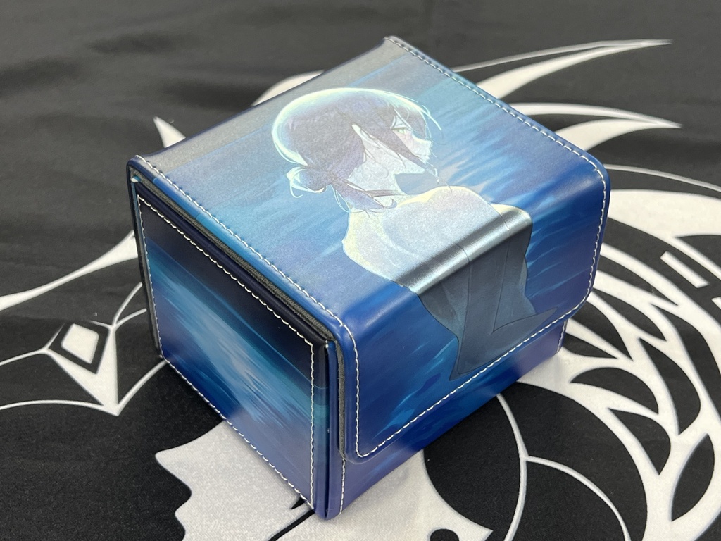 「エアコミ1」【光る合皮製マグネット繋ぐデッキケース】レゼ