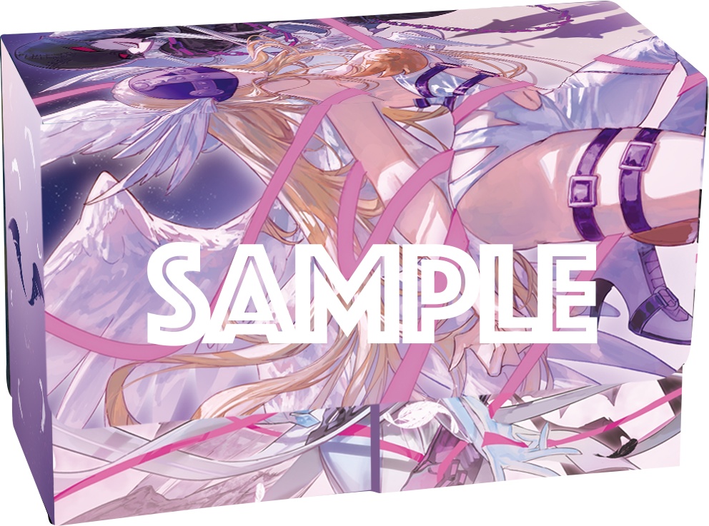 「エアコミ1」【光る合皮製デュアルデッキケース】カオスディグレイド