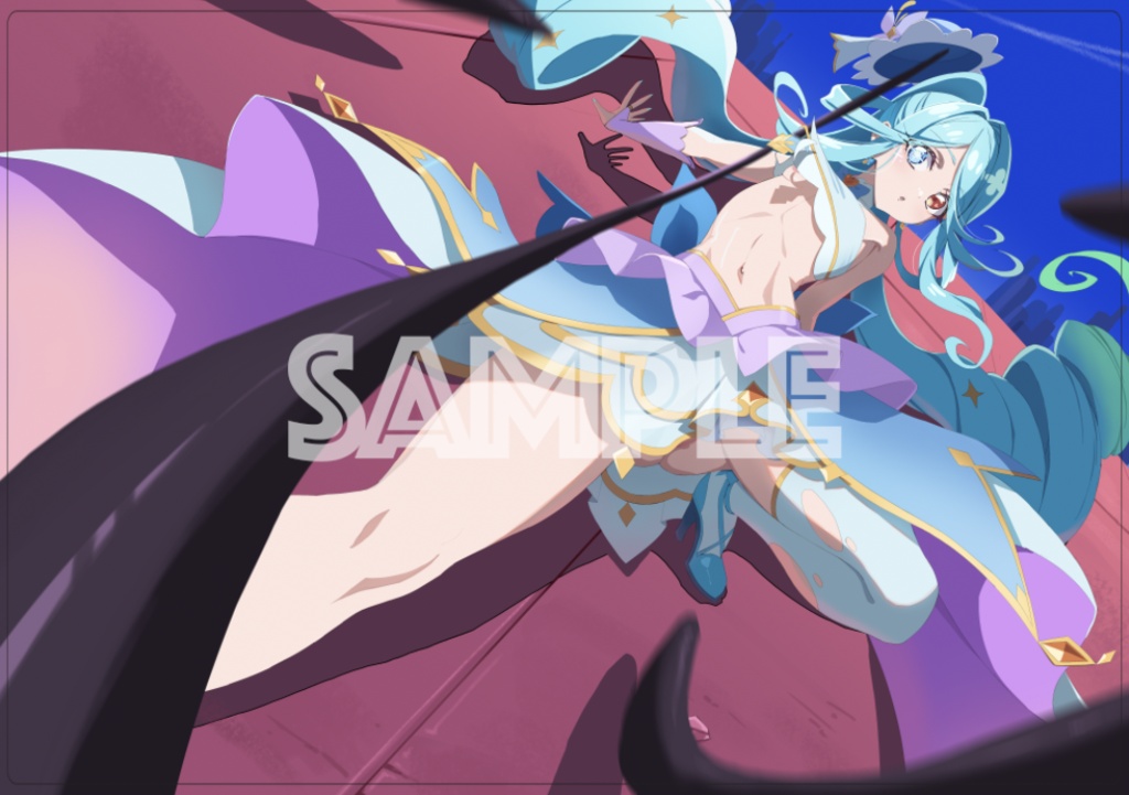 「エアコミ1」【プレイマット】キュアエクレール