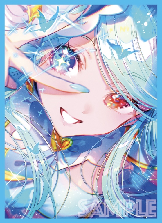 「エアコミ1」【TCGスリーブ】きらめきタイム💫 ｴｸﾚｰﾙ🦋