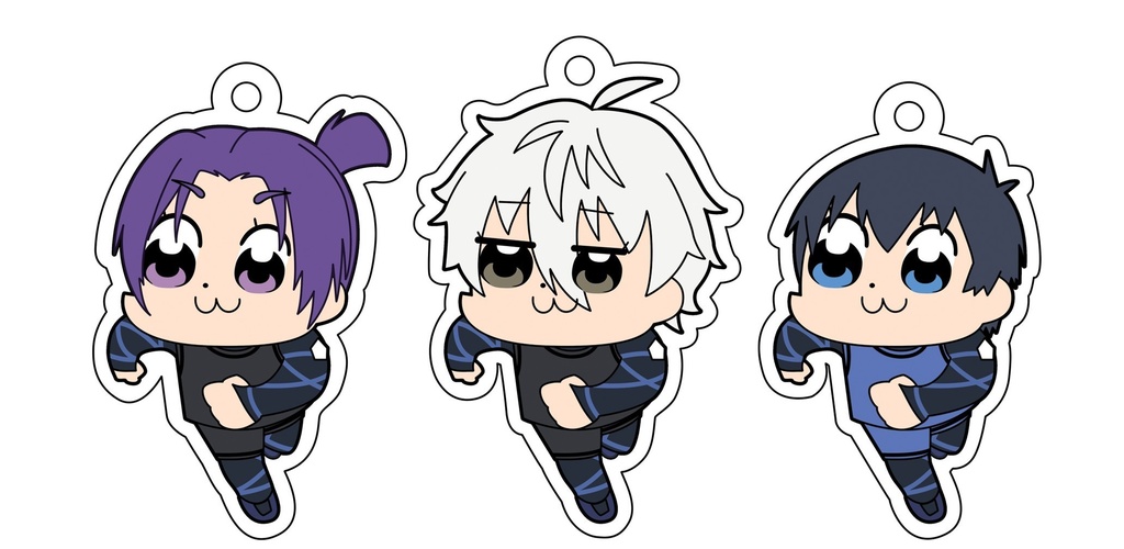 ブルロピピック アクリルキーホルダー全3種