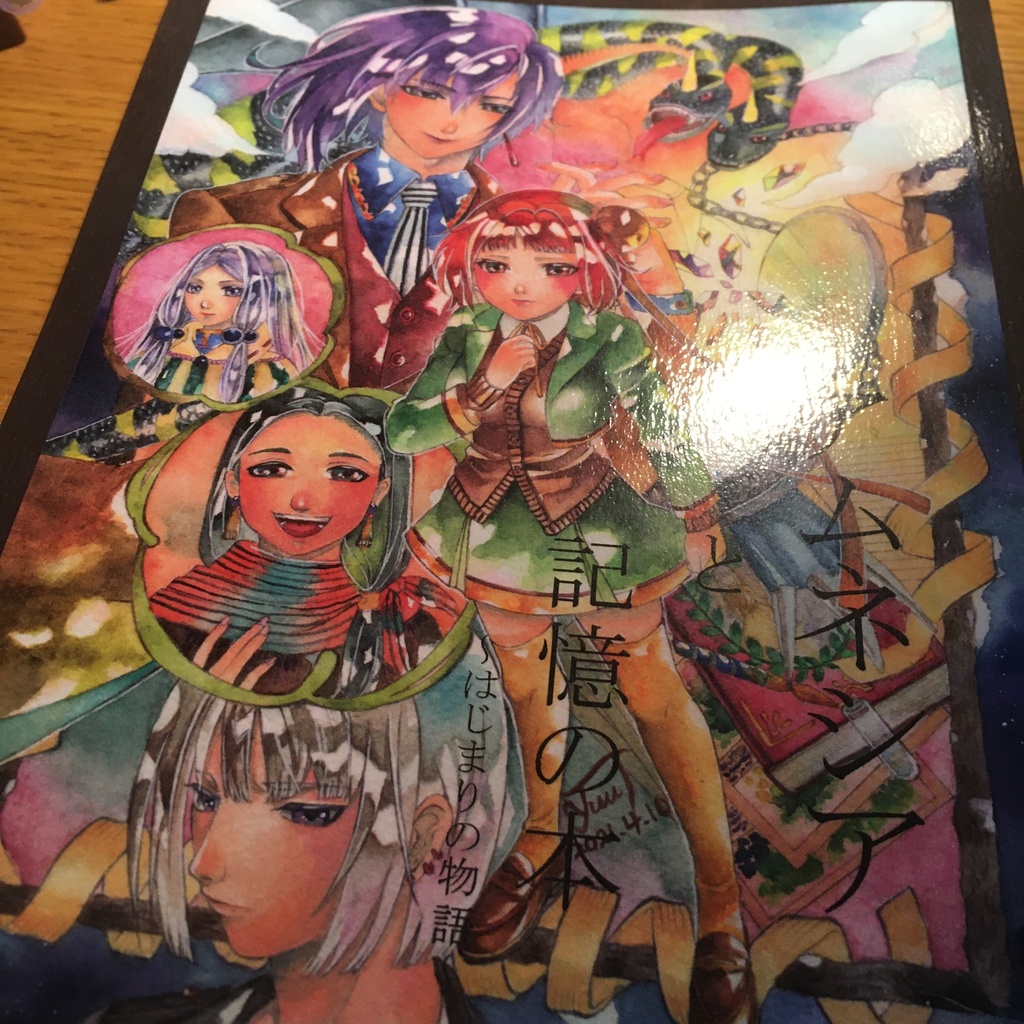 アムネシアと記憶の本 旧表紙版