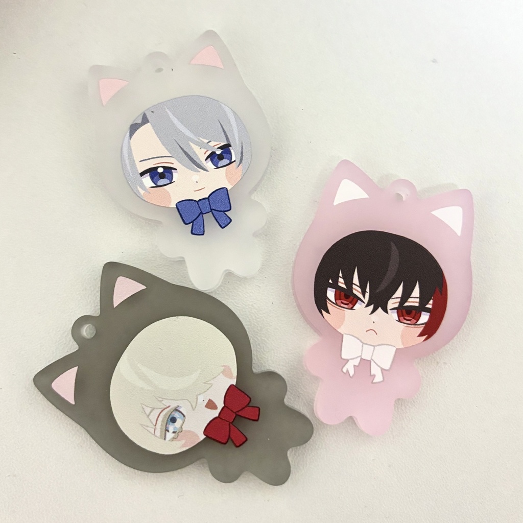 政府刀 ねこちゃんアクリルキーホルダー