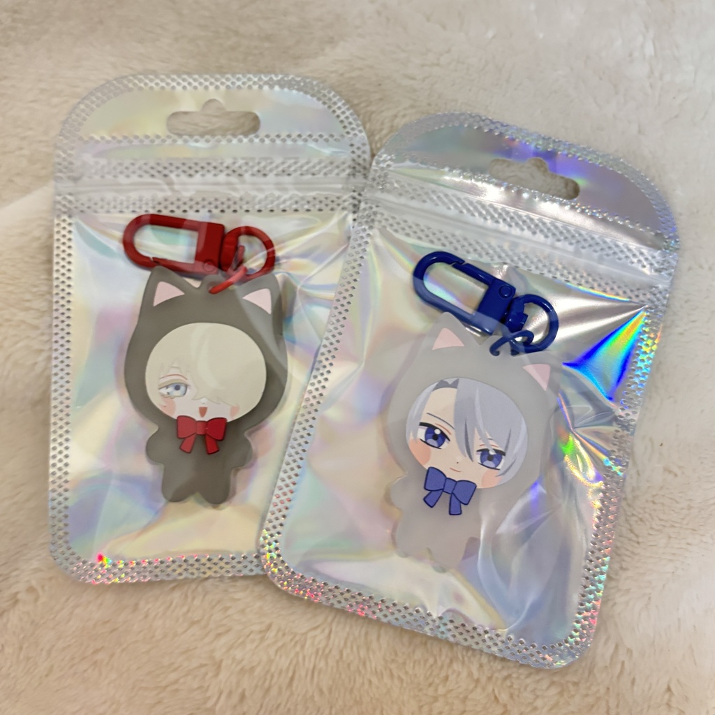 政府刀 ねこちゃんアクリルキーホルダー