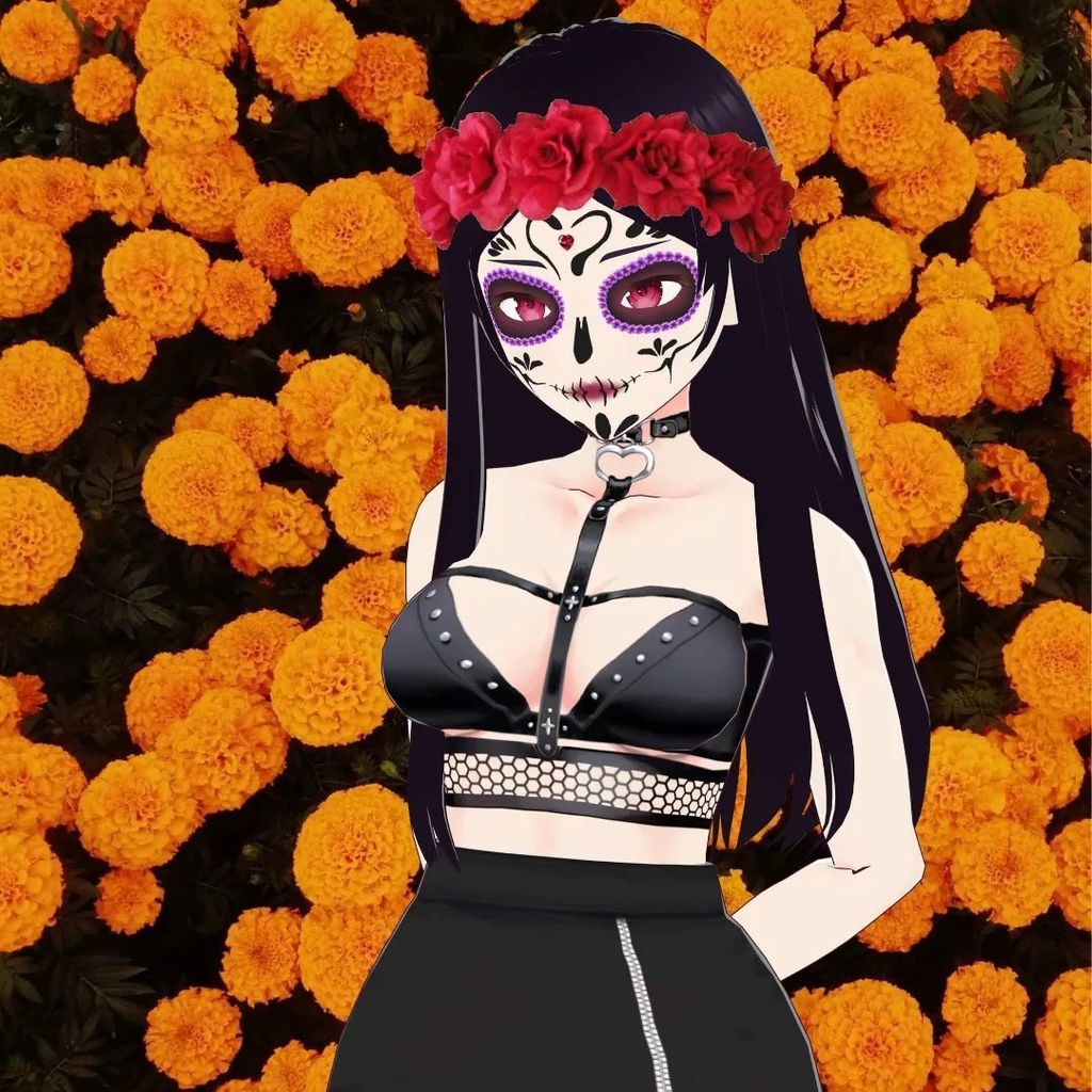 Catrina make up (suggar skull face)