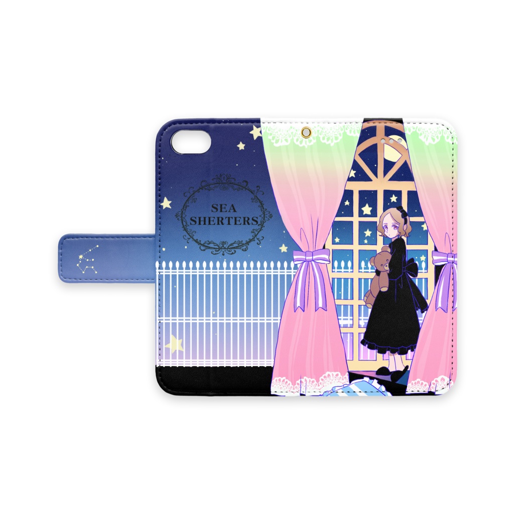 クラシカル女の子 iPhoneケース