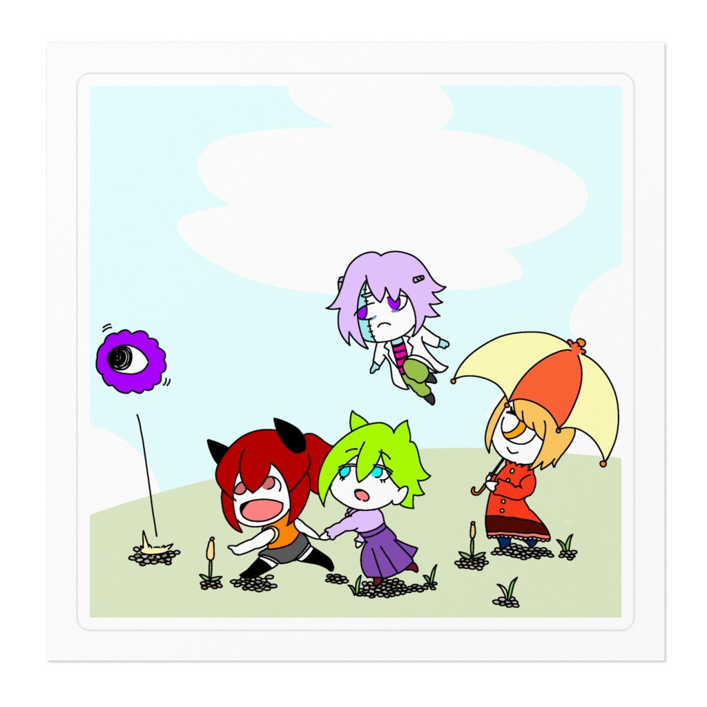 ライオンちゃん'sステッカー