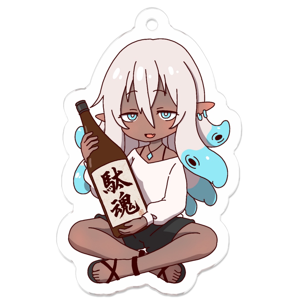 ほろ酔いハイドラちゃんアクキー