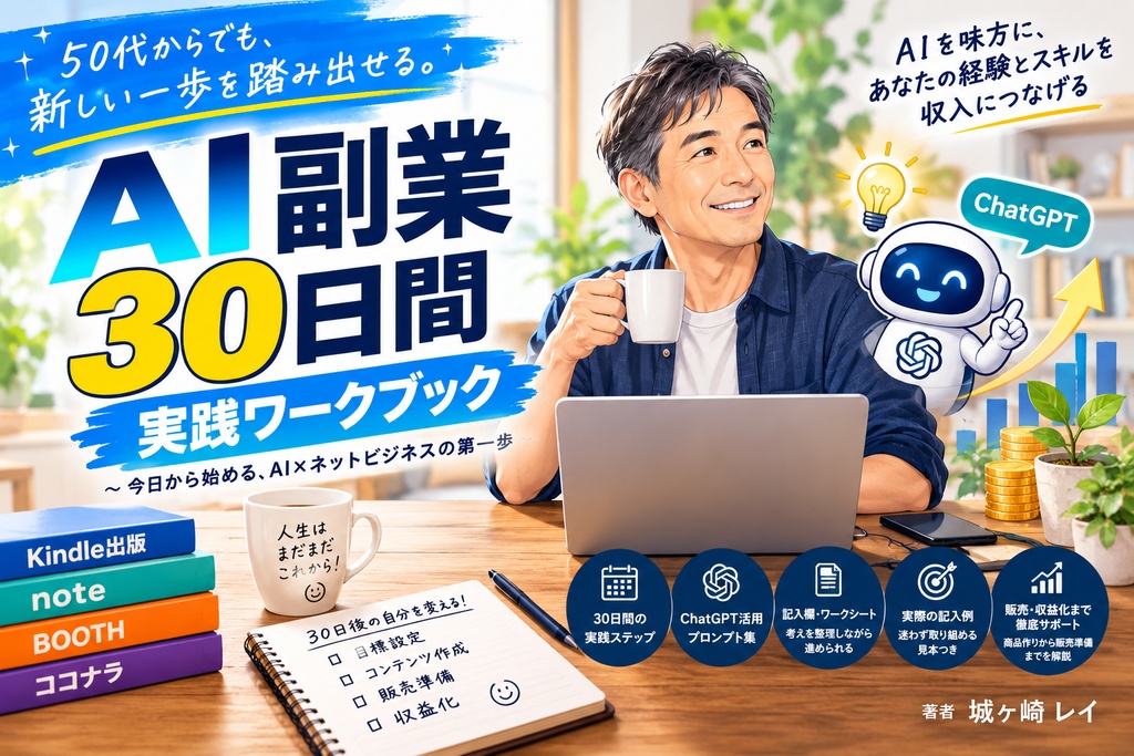 AI副業30日間 実践ワークブック