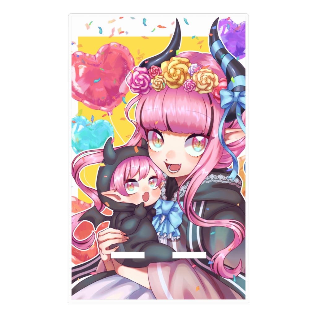 アクリルスマホスタンド