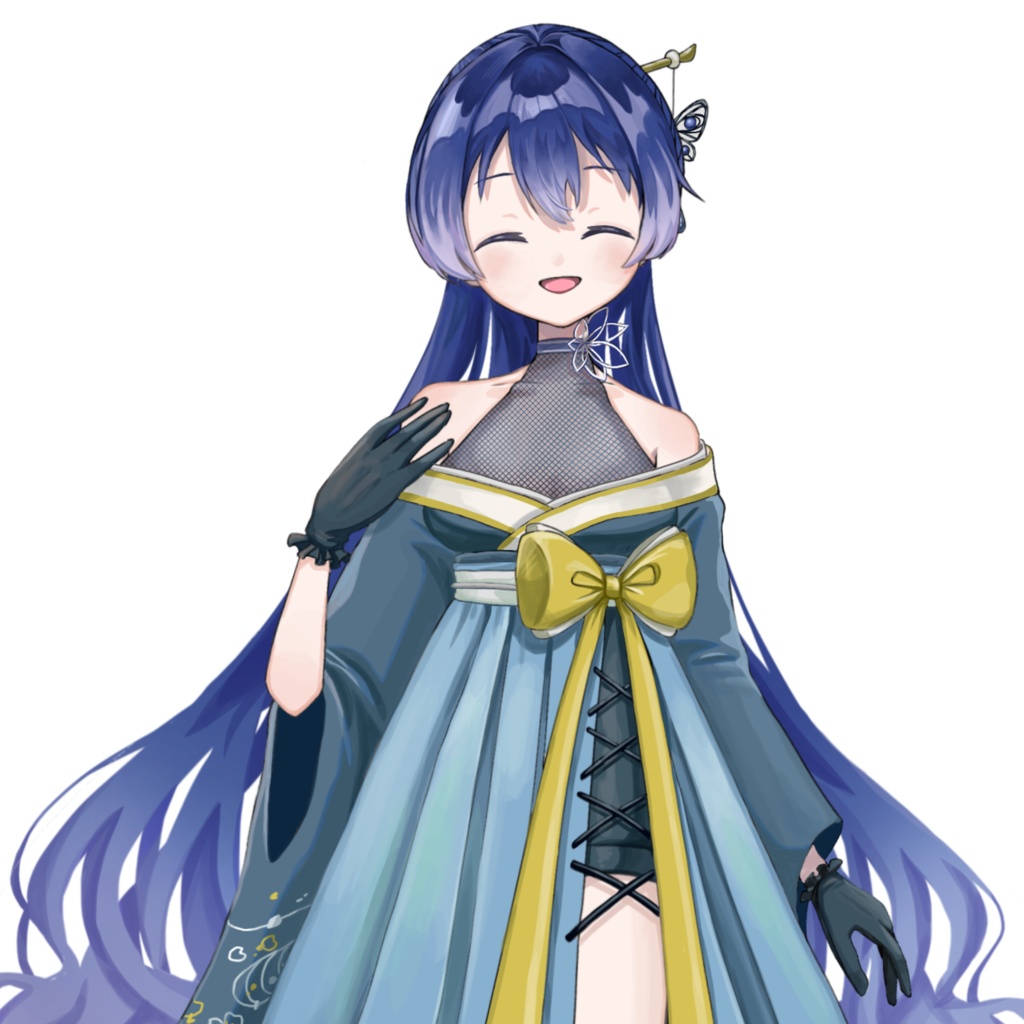 缶バッチ(和服ver.)