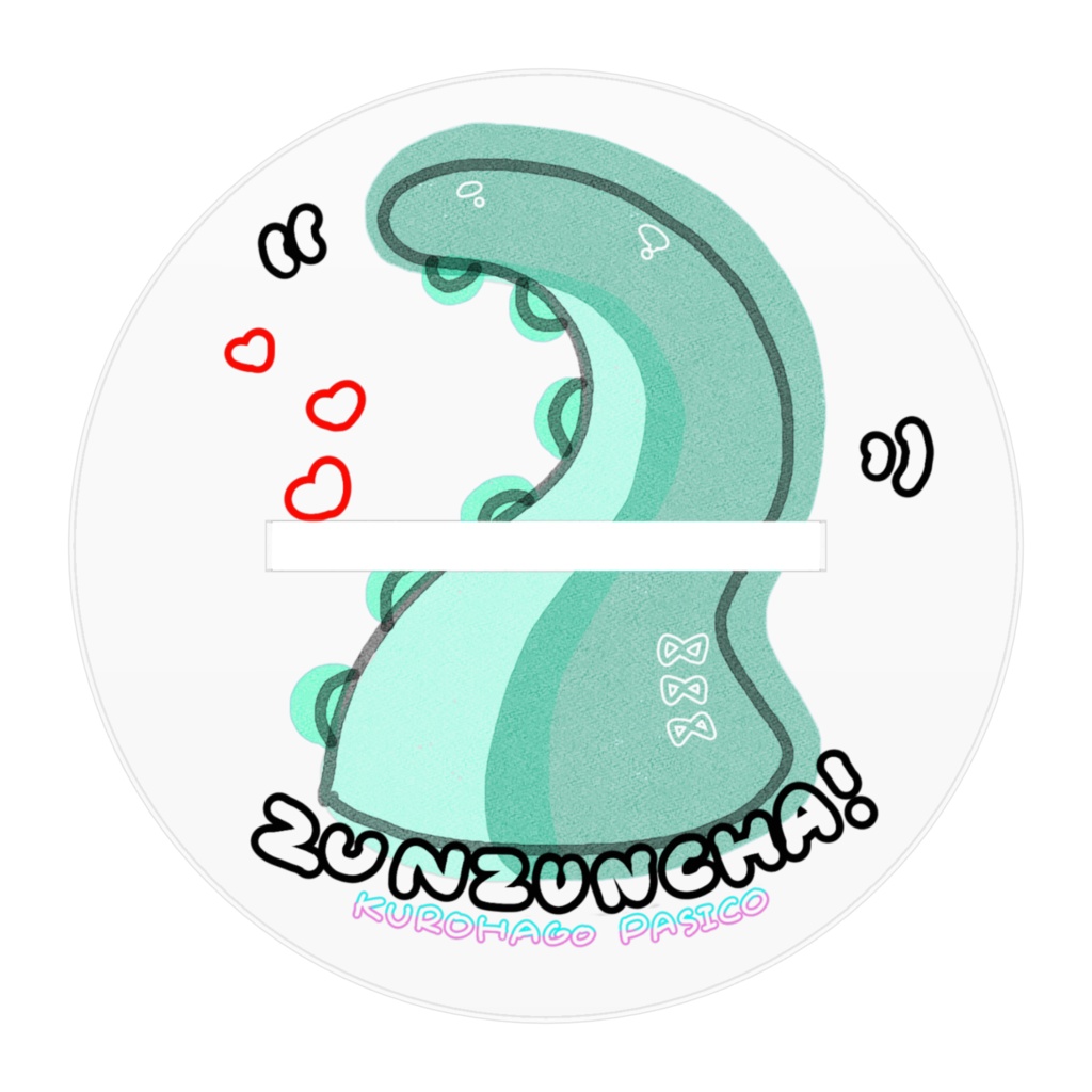 【オリジナル台座】黒羽子ぱしこアクリルスタンド