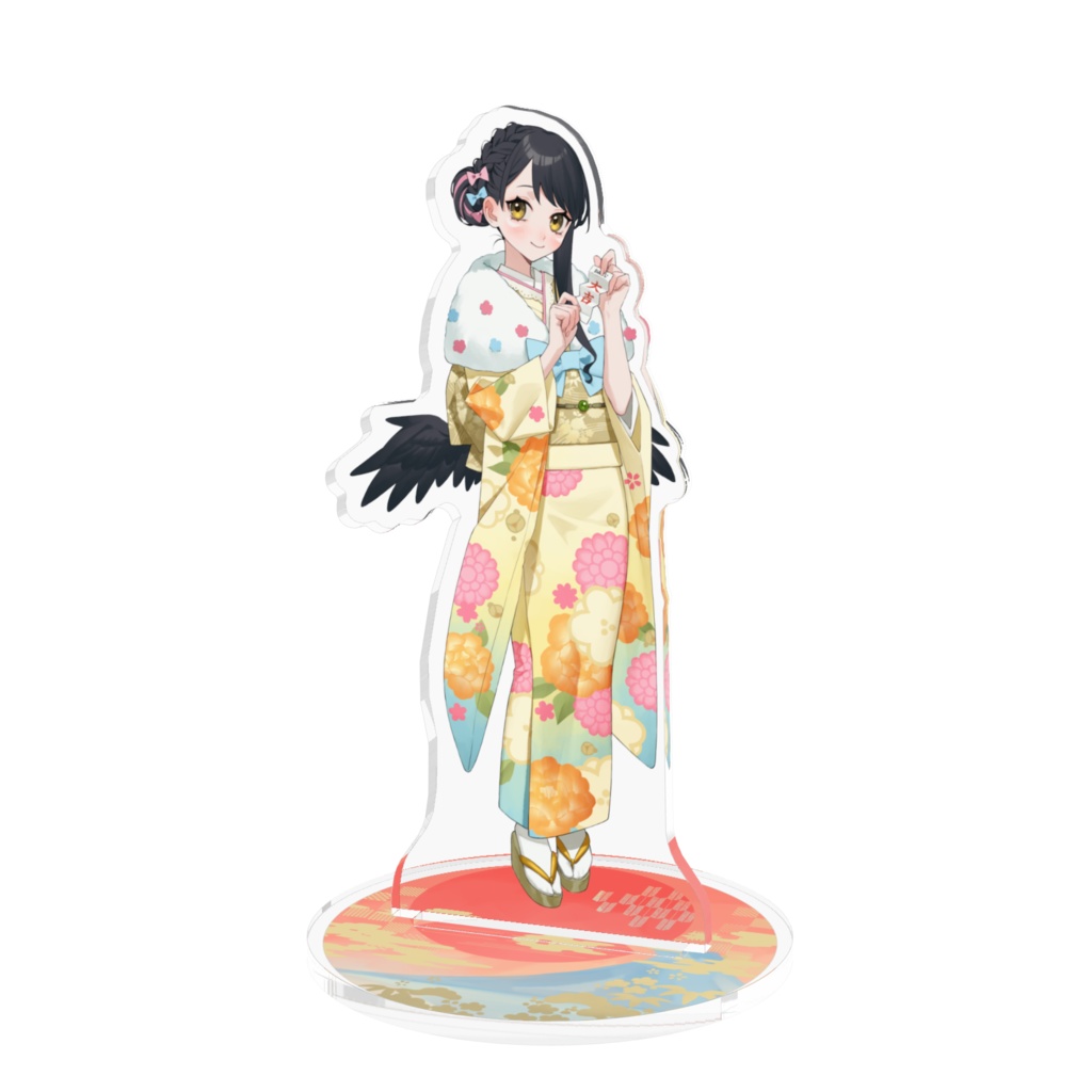 🎍黒羽子ぱしこお正月アクリルスタンド🎍