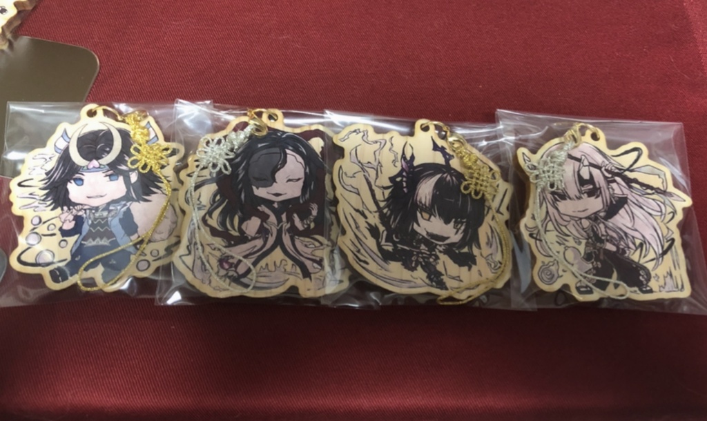 御伽草子 木製キーホルダー その2