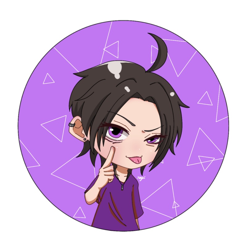 べーしてる男の子