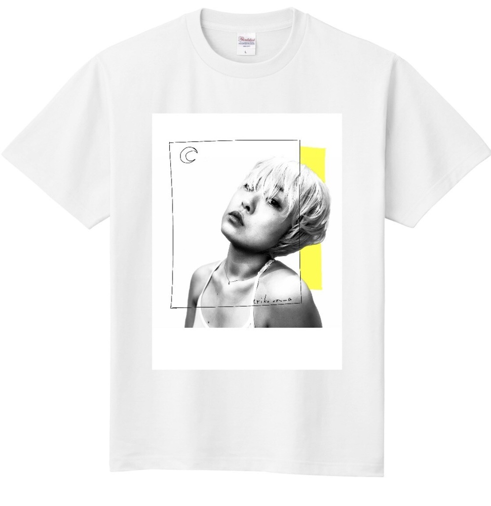 【委託販売】「月の額縁」Tシャツ(イエロー)