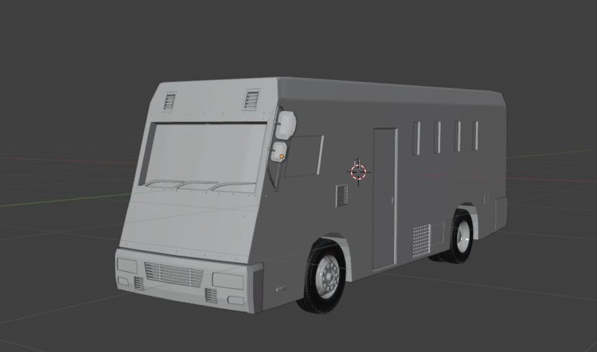 常駐警備車