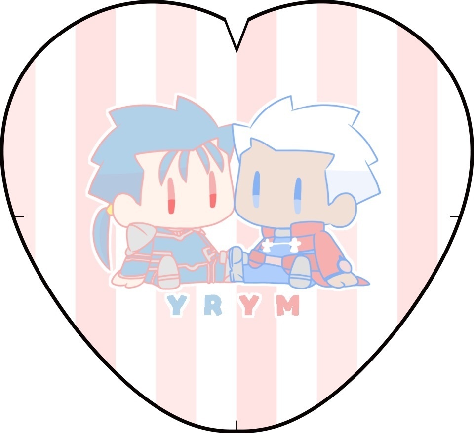 おすゎり槍弓♡缶バッジ